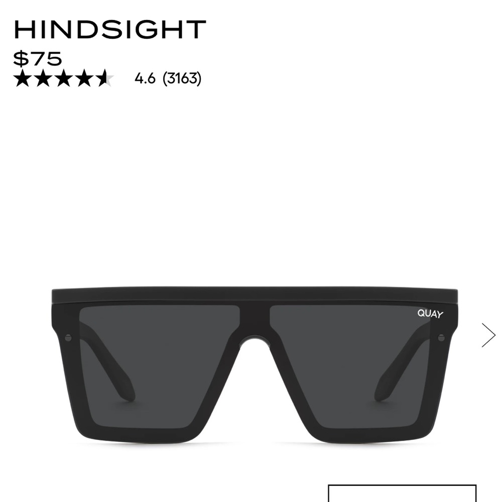 Quay hindsight sunglasses